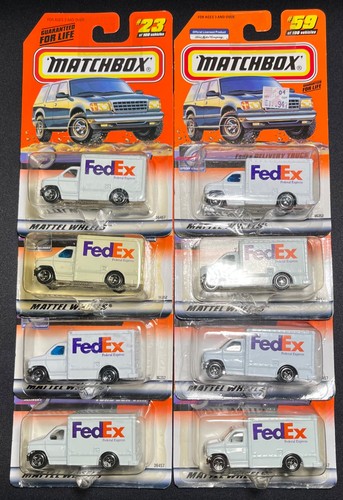 Matchbox fedex delivery truck - delivery,